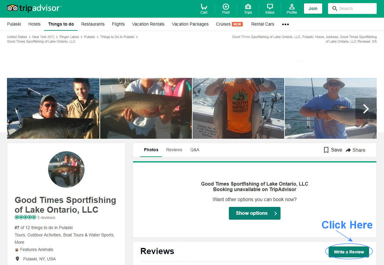Good Times Sportfishing TripAdvisor 